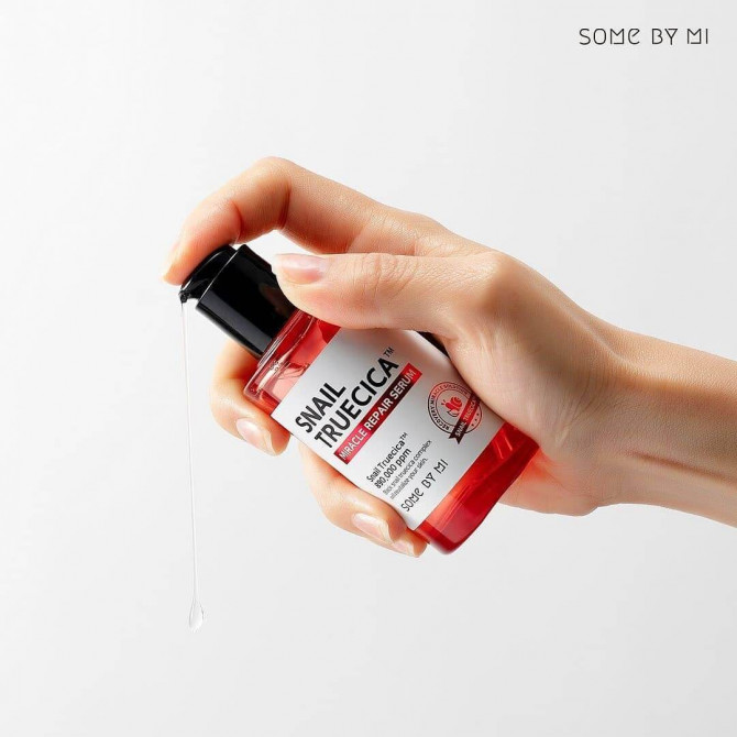Осветляющая сыворотка против морщин SOME BY MI Snail Truecica Miracle Repair Serum 50 мл купить в Украине 3