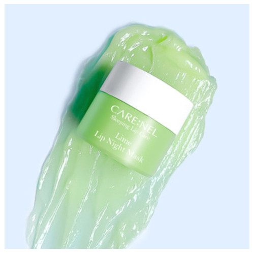Восстанавливающая ночная маска для губ Лайм CARENEL Lime Lip Night Mask 5 г купить в Украине 2