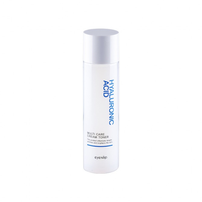 Зволожуючий тонер із гіалуроновою кислотою EYENLIP Multi Care Cream & Toner Hyaluronic Acid 200 мл купити в Україні 2