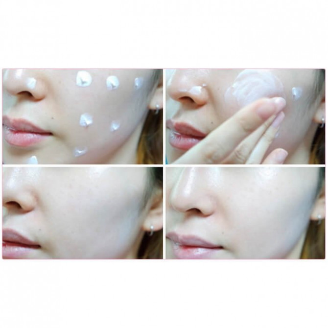 Осветляющий крем с эффектом пилинга Elizavecca Real White Time Milk Cream 100 мл купить в Украине 2