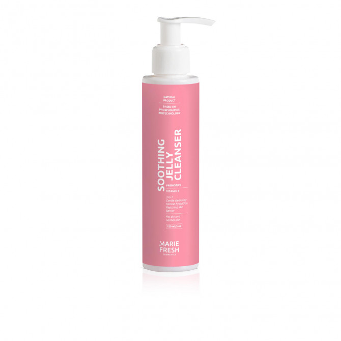 Заспокійливий гель для вмивання для сухої та нормальної шкіри Marie Fresh Cosmetics Soothing Jelly Cleanser 150 мл купити в Україні