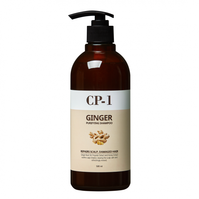 Безсульфатный интенсивно очищающий шампунь для волос с имбирем CP-1 Ginger Purifying Shampoo 500 мл купить в Украине