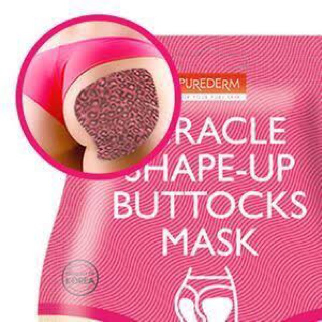 Маска-лифтинг для интенсивной подтяжки PUREDERM Miracle Shape-up Buttocks Mask купить в Украине 2