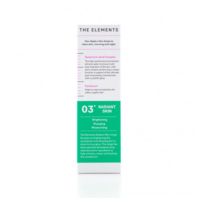 Зволожуюча сироватка з гіалуроновою кислотою The Elements 4D Hyaluronic Serum 30 мл купити в Україні 3