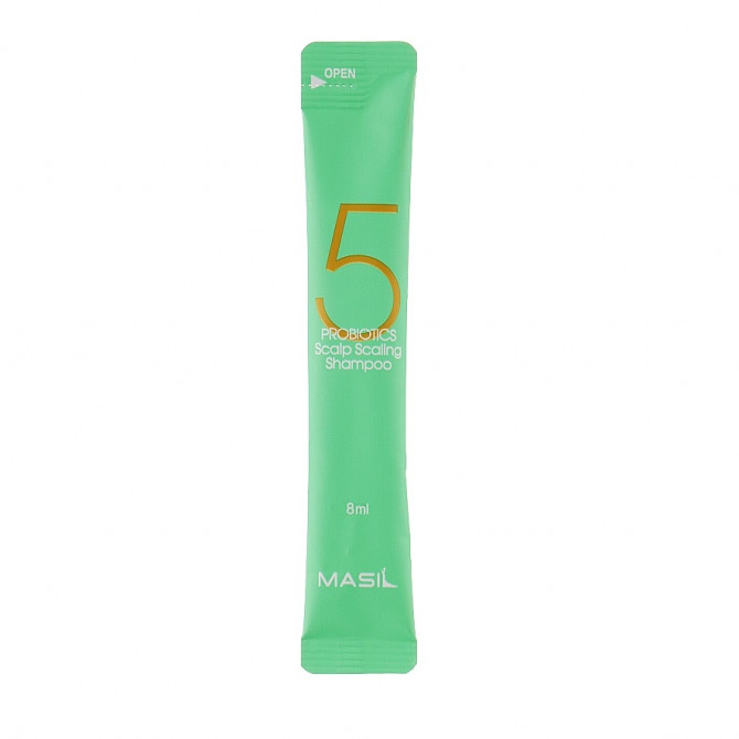 Глубокоочищающий шампунь с пробиотиками Masil 5 Probiotics Scalp Scaling Shampoo 8 мл купить в Украине