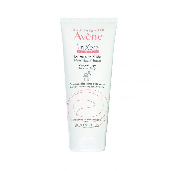Поживний бальзам для обличчя та тіла для дуже сухої шкіри Avene Trixera Nutrition Nutri-Fluid Balm 200 мл купити в Україні 2