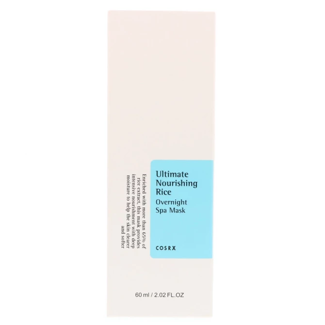 Питательная ночная маска с экстрактом риса COSRX Ultimate Nourishing Rice Overnight Mask 60 мл купить в Украине 2