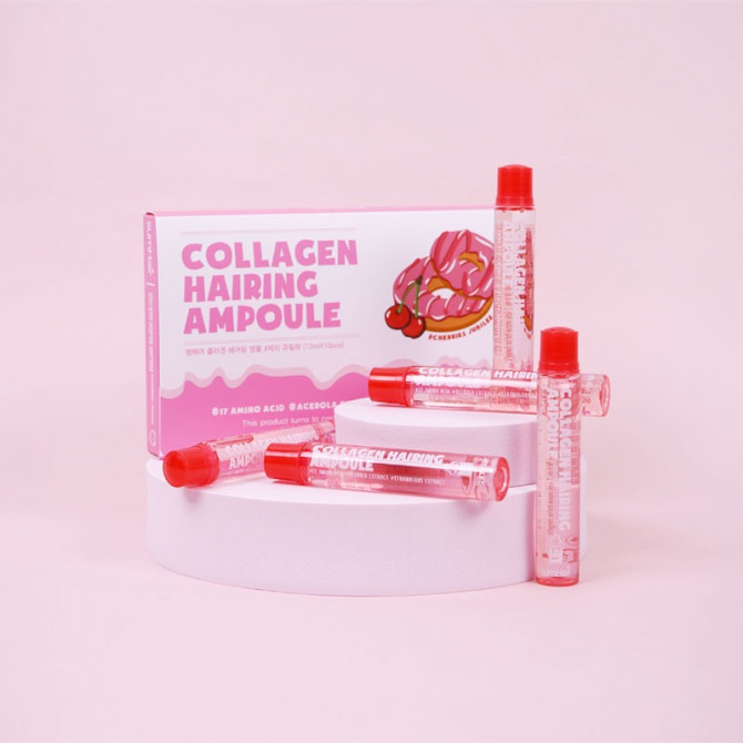 Сыворотка для восстановления и увлажнения волос SUMHAIR Collagen Hairing Ampoule 13 мл купить в Украине 4