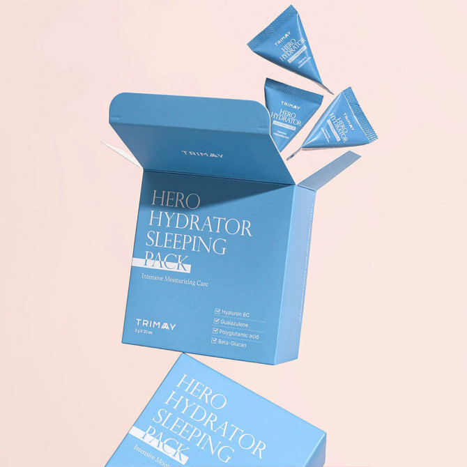 Інтенсивно зволожуюча нічна маска Trimay Hero Hydrator Sleeping Pack 3 г купити в Україні 2