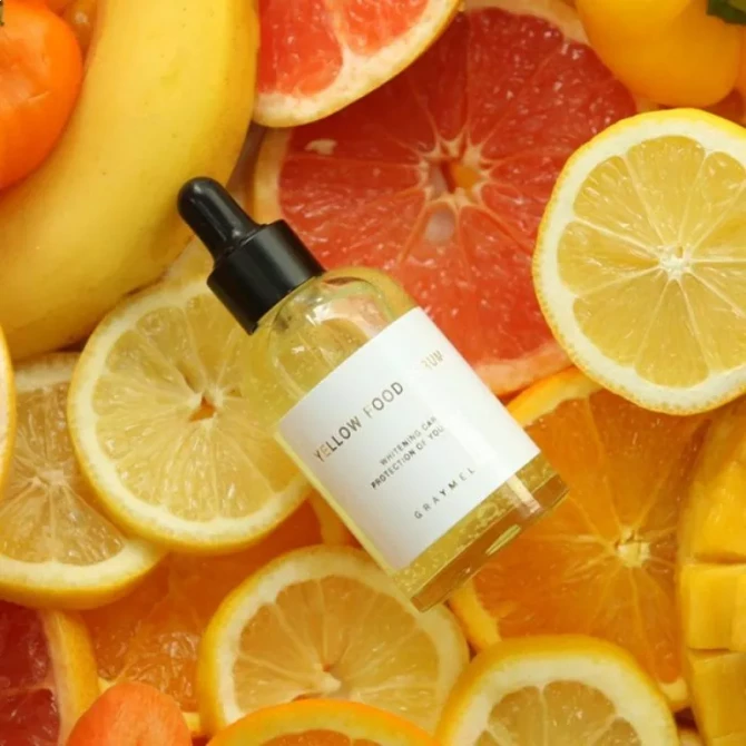 Освітлююча сироватка з ніацинамідом та вітаміном С Graymelin Yellow Food Serum 50 мл купити в Україні 2
