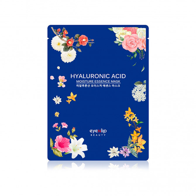 Тканинна маска з гіалуроновою кислотою EYENLIP Hyaluronic Acid Moisture Essence Mask купити в Україні