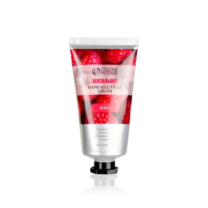 Питательный крем для рук Ягоды Colour Intense Hand & Cuticle Cream Berry 50 мл купить в Украине
