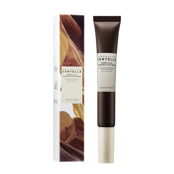 Омолоджуючий крем для повік з бакучиолом та керамідами SKIN1004 Madagascar Centella Probio-Cica Bakuchiol Eye Cream 20 мл купити в Україні