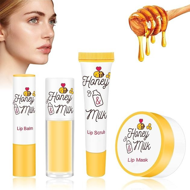 Питательная ночная маска для губ с медом и молоком A'PIEU Honey & MilkLip Sleeping Pack 6.7 г купить в Украине 4