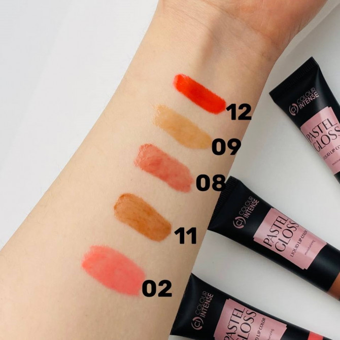 Блиск для губ світло-бежевий 09 Colour Intense Pastel Gloss 09 Sand 12 мл купити в Україні 3
