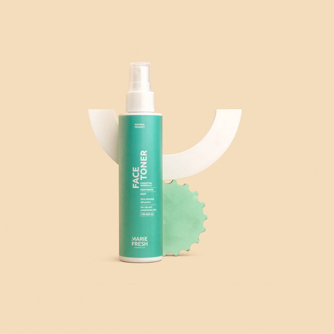 Тонер для жирної та комбінованої шкіри Marie Fresh Cosmetics Face Toner 150 мл купити в Україні 2