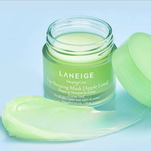 Нічна маска для губ що відновлює з ароматом яблука LANEIGE Lip Sleeping Mask Apple Lime 20 мл купити в Україні 3