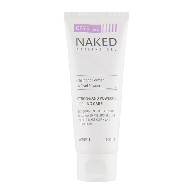 Пілінг-гель з алмазною та перловою пудрою A'PIEU Crystal Naked Peeling Gel 100 мл купити в Україні