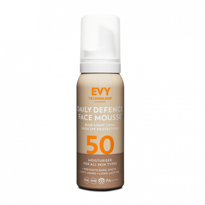 Ежедневный солнцезащитный мусс для лица EVY Technology Daily UV Face Mousse SPF 50 75 мл купить в Украине