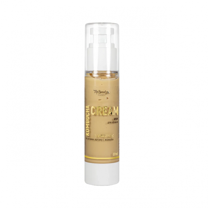 Восстанавливающий увлажняющий крем для лица с комбучей Top Beauty Kombucha Cream 50 мл купить в Украине 2