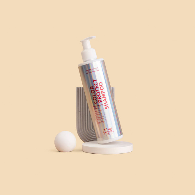 Шампунь для фарбованого волосся Marie Fresh Cosmetics Color Protect Shampoo 250 мл купити в Україні 2