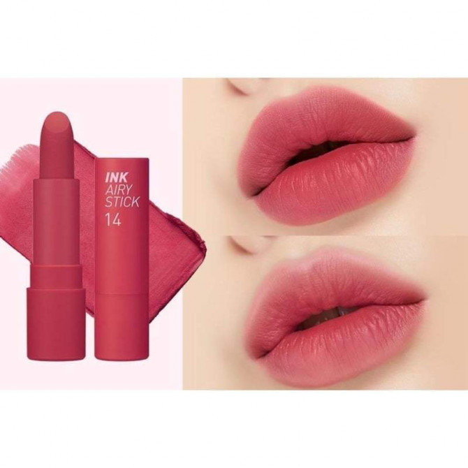 Матовая губная помада Peripera Ink The Airy Velvet Stick #014 Plum Rose купить в Украине 2