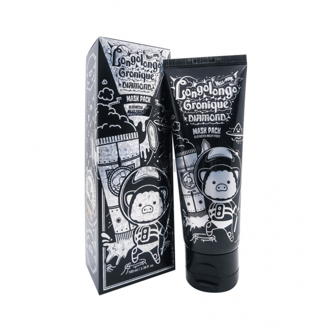 Маска-пленка, выравнивающая тон кожи, Elizavecca, Hell-pore Longolongo Gronique Diamond Mask, 100 мл купить в Украине Маска-пленка, выравнивающая тон кожи, Elizavecca, Hell-pore Longolongo Gronique Diamond Mask, 100 мл купить в Украине