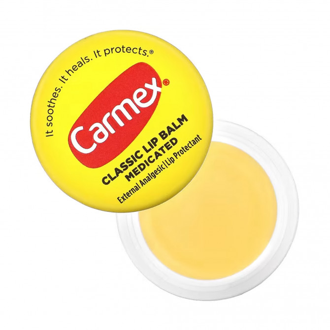 Классический лечебный бальзам для губ Carmex Classic Lip Balm Medicated 7.5 г купить в Украине