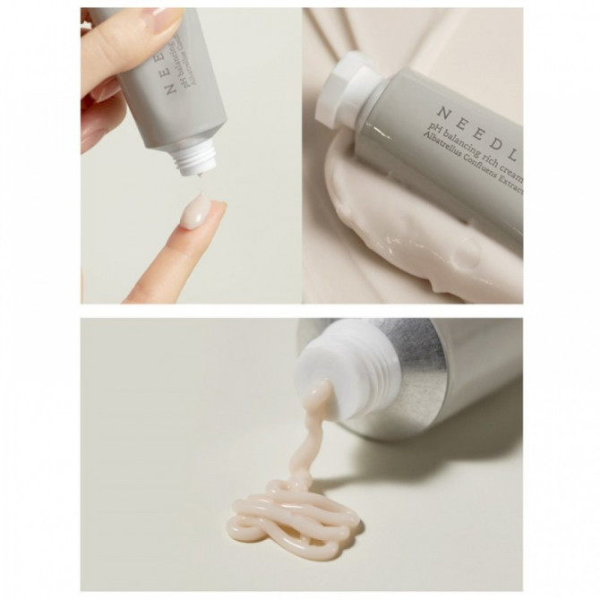 Інтенсивний зволожуючий крем з екстрактом гриба Альбатрелус Needly pH Balancing Rich Cream 50 мл купити в Україні 4