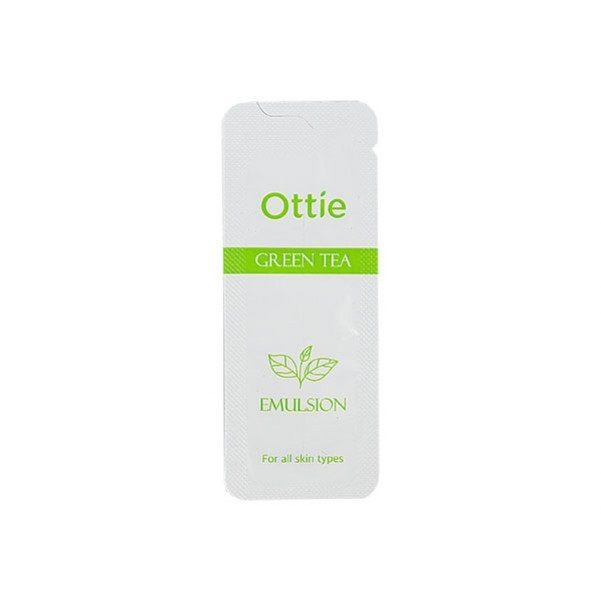Эмульсия с экстрактом зеленого чая, Ottie, Green Tea Emulsion, 1 мл (пробник) купить в Украине Эмульсия с экстрактом зеленого чая, Ottie, Green Tea Emulsion, 1 мл (пробник) купить в Украине