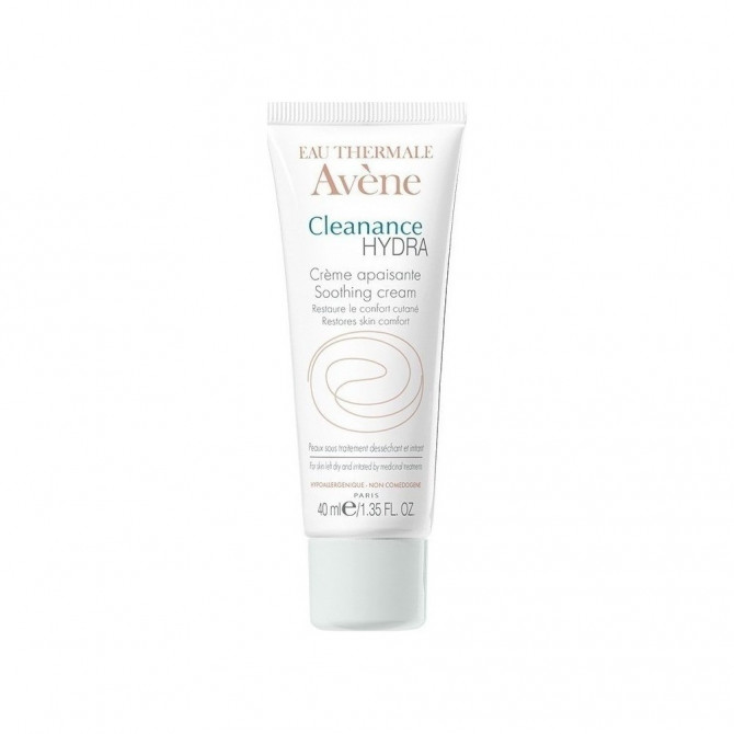 Заспокійливий крем для сухої та проблемної шкіри Avene Cleance Hydra Soothing Cream 40 мл купити в Україні