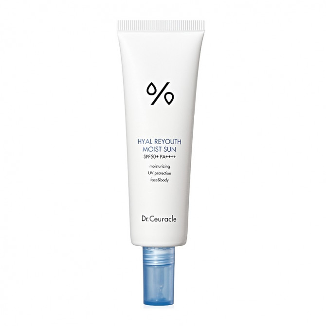 Зволожуючий сонцезахисний крем Dr.Ceuracle Hyal Reyouth Moist Sun SPF 50+ / PA++++ 50 мл купити в Україні