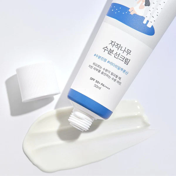 Сонцезахисний крем з березовим соком та ніацинамідом ROUND LAB Birch Juice Moisturizing Sunscreen 50 мл купити в Україні 2