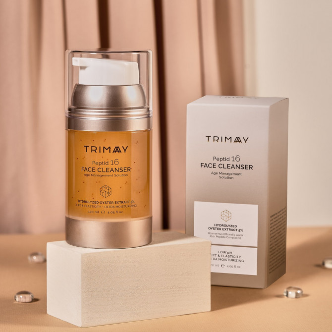 Очищающая пенка с комплексом пептидов Trimay Peptid 16 Face Cleanser 120 мл купить в Украине 2