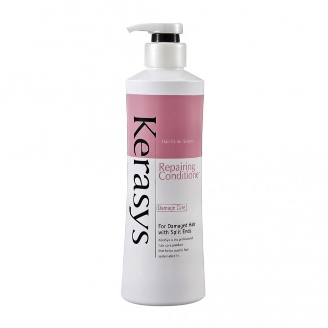 Восстанавливающий кондиционер для волос с кератином KeraSys Original Conditioner Damage 600 мл купить в Украине