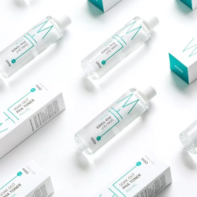 Слабокислотный отшелушивающий тонер для чувствительной кожи Ottie Soak Out PHA Toner Peeling 210 мл (СРОК ДО 10.02.2026) купить в Украине 3