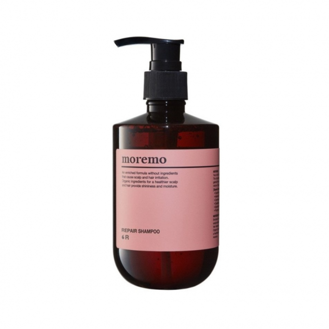 Восстанавливающий шампунь с растительным комплексом MOREMO Repair Shampoo R (пробник) купить в Украине 2