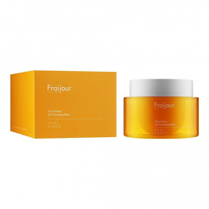 Гідрофільний бальзам для обличчя з медом та юдзу Fraijour Yuzu Honey All Cleansing Balm 50 мл купити в Україні