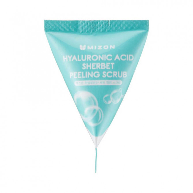Мягкий скраб-щербет с гиалуроновой кислотой, MIZON, Hyaluronic Sherbet Peeling Scrub, 7 г купить в Украине Мягкий скраб-щербет с гиалуроновой кислотой, MIZON, Hyaluronic Sherbet Peeling Scrub, 7 г купить в Украине