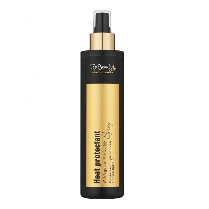 Спрей-термозащита для волос с маслом арганы Top Beauty Heat Protectant 250 мл купить в Украине