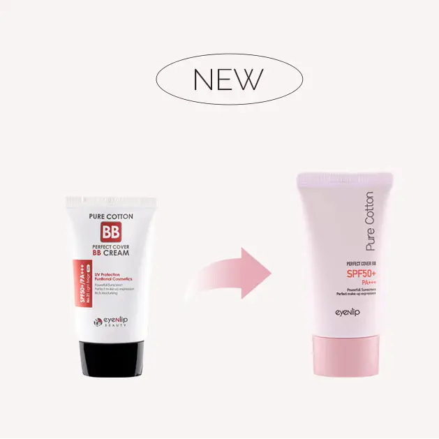Зволожуючий ВВ крем для ідеального тону EYENLIP Pure Cotton Perfect Cover BB Cream SPF50 + / PA +++ # 21 30 г купити в Україні 3