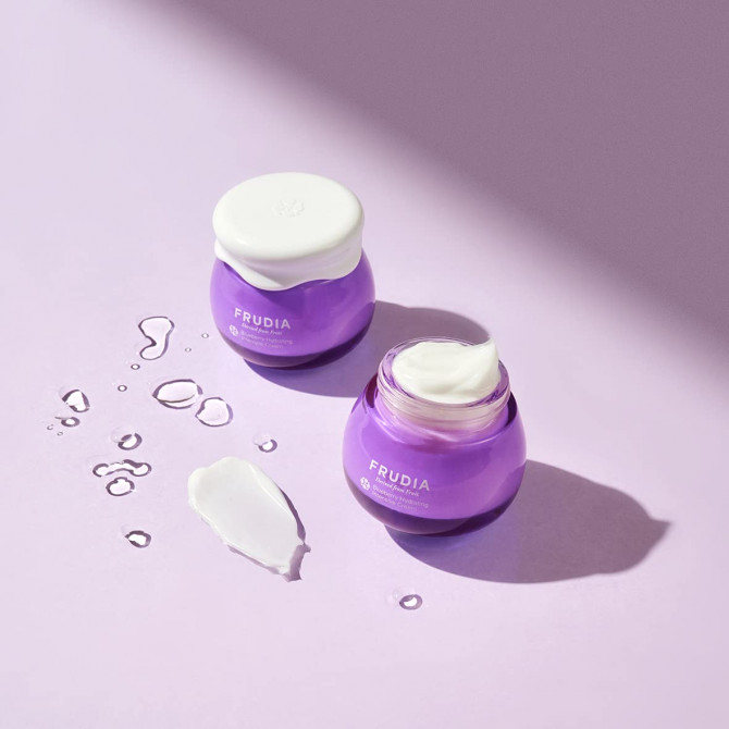 Зволожуючий крем з екстрактом чорниці FRUDIA Blueberry Hydrating Cream 10 г купити в Україні 2
