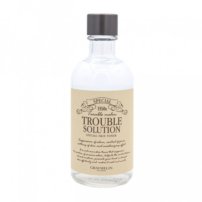 Безспиртовий тонер для проблемної шкіри Graymelin Trouble Solution Special Skin Toner 130 мл купити в Україні