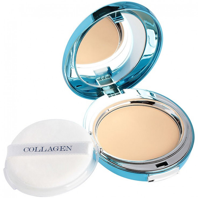 Увлажняющая компактная пудра с коллагеном + запасной блок, Enough, Collagen Two way Cake, №13, 13 г + 13 г купить в Украине Увлажняющая компактная пудра с коллагеном + запасной блок, Enough, Collagen Two way Cake, №13, 13 г + 13 г купить в Украине