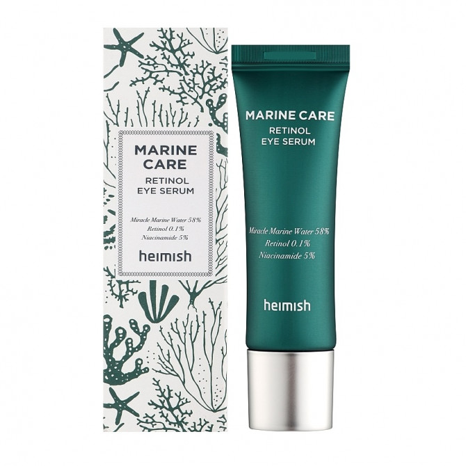 Сироватка з ретинолом для шкіри навколо очей Heimish Marine Care Retinol Eye Serum 30 мл купити в Україні