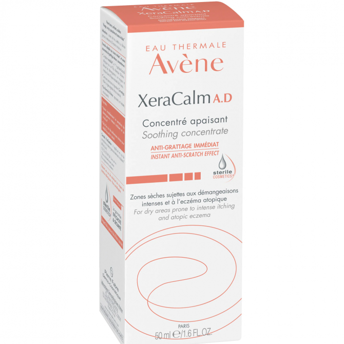 Успокаивающий крем-концентрат для сухой кожи Avene XeraCalm A.D. Soothing Concentrate 50 мл купить в Украине 2