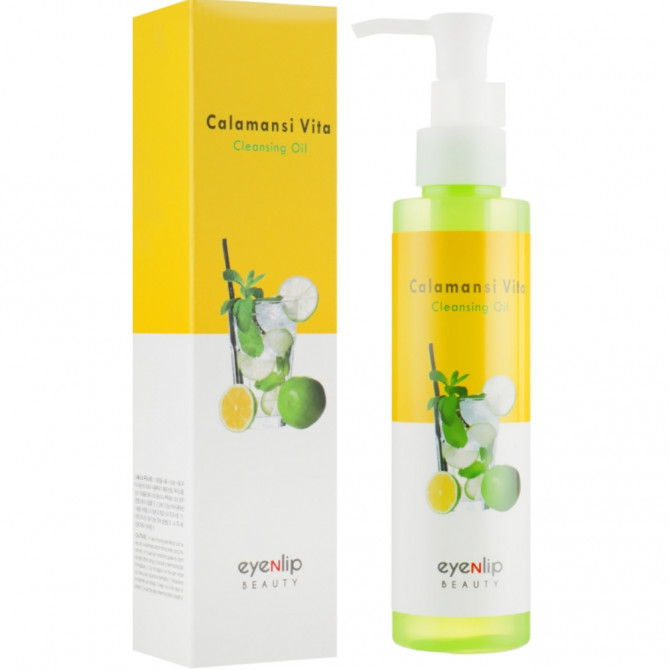 Гидрофильное масло с экстрактом каламанси, EYENLIP, Calamansi Vita Cleansing Oil, 150 мл купить в Украине Гидрофильное масло с экстрактом каламанси, EYENLIP, Calamansi Vita Cleansing Oil, 150 мл купить в Украине