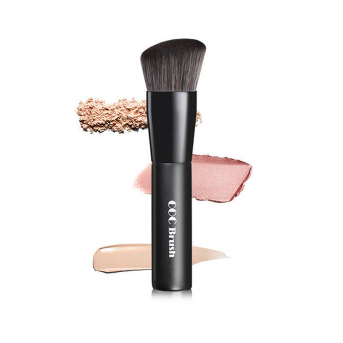 Скошенная кисть для нанесения тональной основы и румян, CORINGCO, Sensitivity Full Coverage Foundation Brush купить в Украине Скошенная кисть для нанесения тональной основы и румян, CORINGCO, Sensitivity Full Coverage Foundation Brush купить в Украине