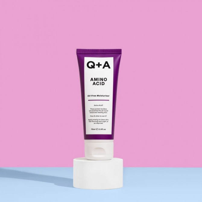 Зволожуючий крем з амінокислотами без вмісту олії Q+A Amino Acid Oil Free Moistuiriser 75 мл купити в Україні 2