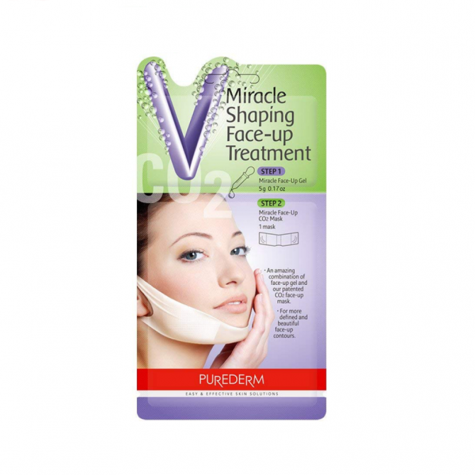 Лифтинг-маска для подбородка, PUREDERM, Miracle Shaping Face-up Treatment купить в Украине Лифтинг-маска для подбородка, PUREDERM, Miracle Shaping Face-up Treatment купить в Украине